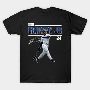 Ken Griffey Jr The Kid Basketball Legend Signature Vintage Retro 80s 90s Bootleg Rap Style T-Shirt